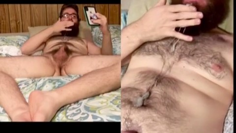 Gay vibrator, gay bearded guy, bearded guy HD Gay movie