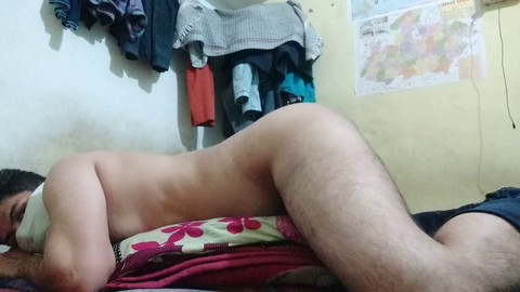 Old man masturbation, orgasms, twink big cock HD Gay movie