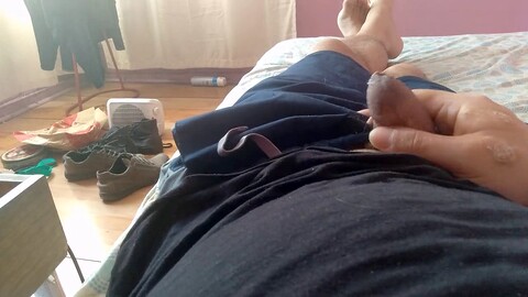 Muscle big dick, middle-aged, small penis humiliation HD Gay movie